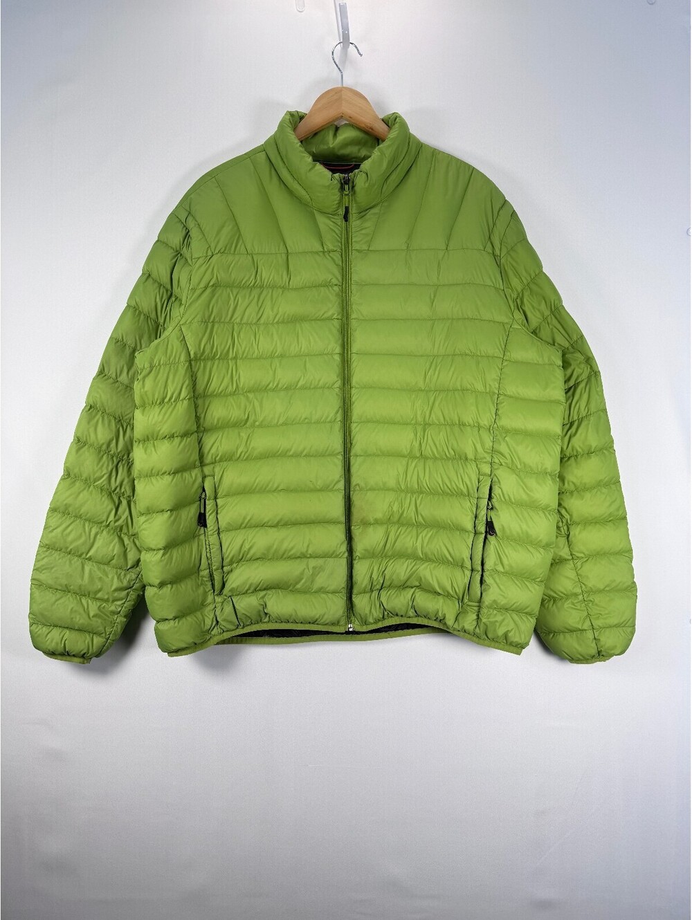 Hawke & Co Sport Down Puffer Jacket Mens XXL Green Gorpcore Winter Cold Coat